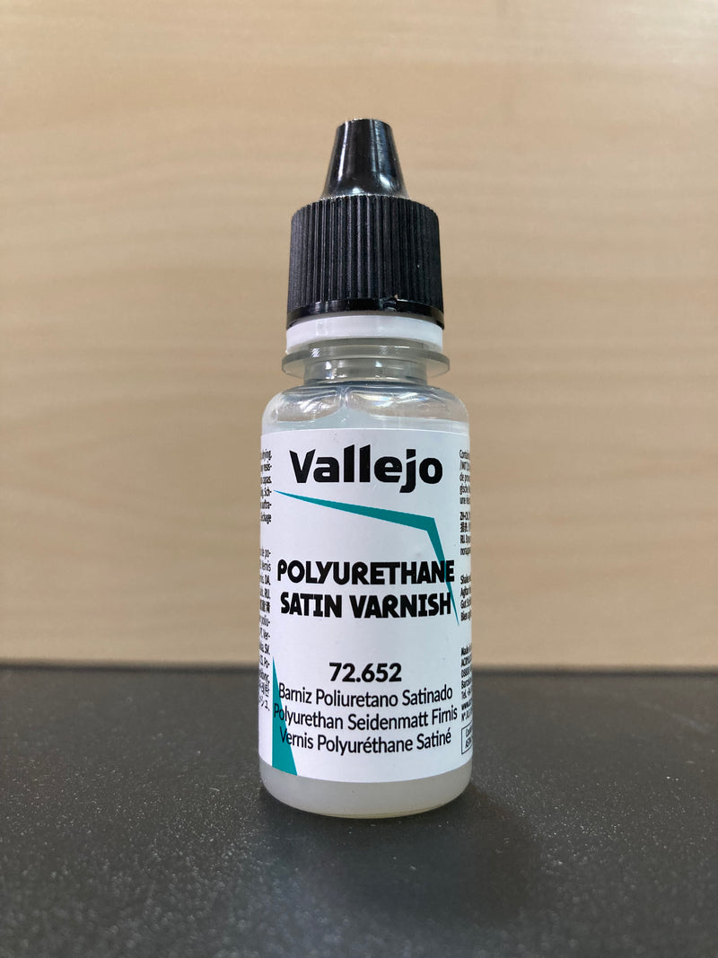 Polyurethane Varnish - 水性聚氨酯透明保護漆 [防刮/抗UV] 18 ml