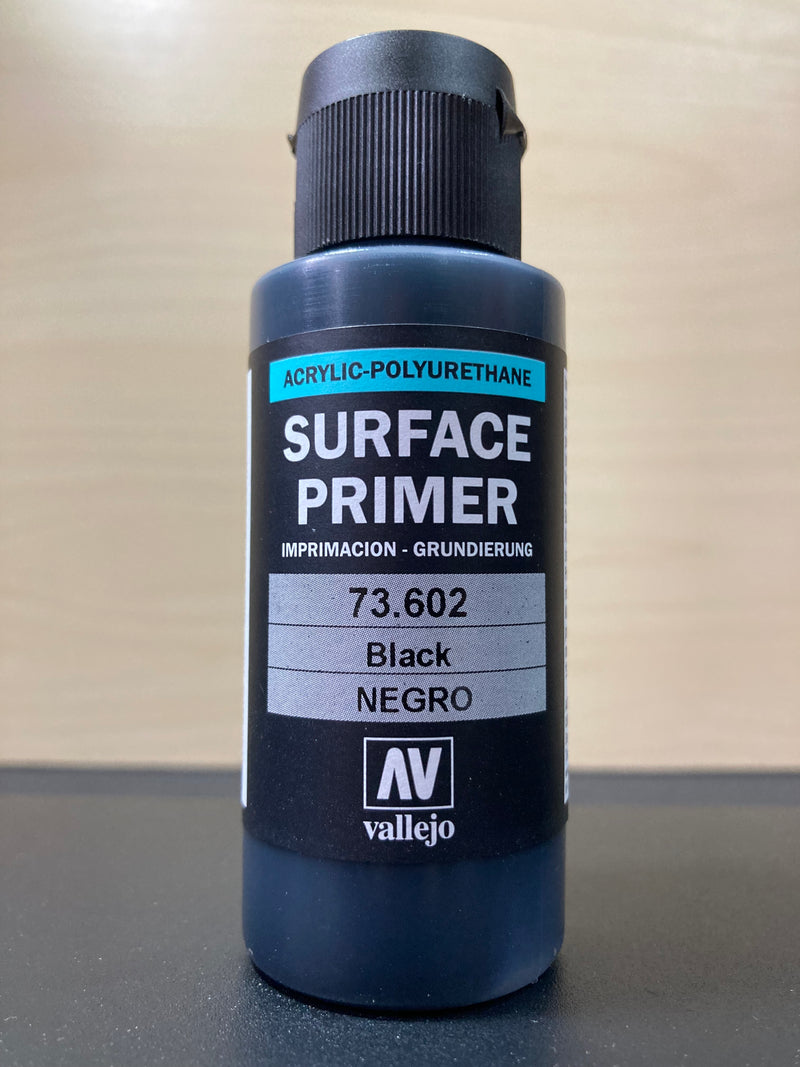 Surface Primer (Black) - 表面底漆補土 水補土 (黑色) 17, 60 & 200 ml