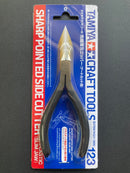 Sharp Pointed Side Cutter for Plastic (Slim Jaw)  精密斜口剪鉗 - 先細薄刃 [新金剪]