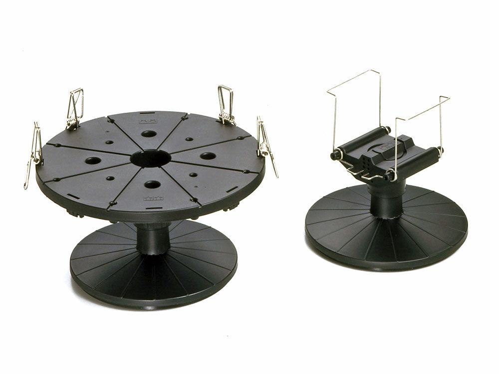 Spray-Work Painting Stand Set 噴漆用旋轉台座 托盤 轉盤 ~ 附固定夾