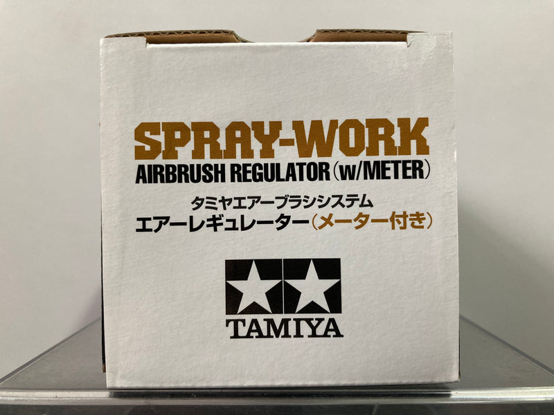 Spray-Work Airbrush Regulator with Meter (74565) [壓力調節器 - 按壓式釋放閥]