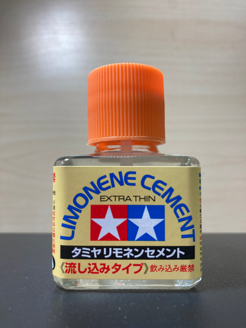 Limonene Cement ~ Extra Thin 橘子香味 高流動膠水 接著劑 (40 ml)