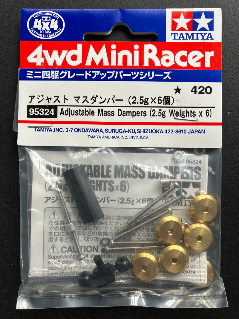 [95324] Adjustable Mass Dampers (2.5 gram Weights x 6 pcs.)