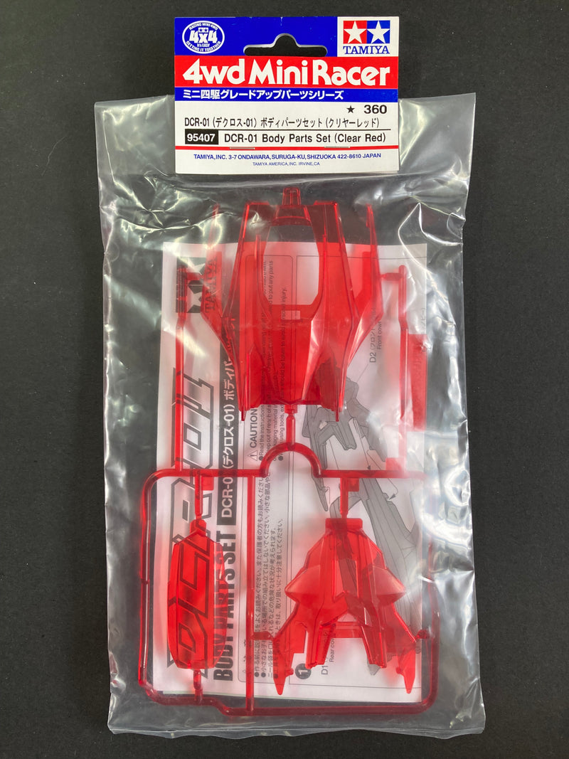 [95407] DCR-01 Body Parts Set (Clear Red)