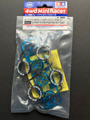 [95528] Low-Profile Tire & Blue Plated Wheel Set (Y Spoke)