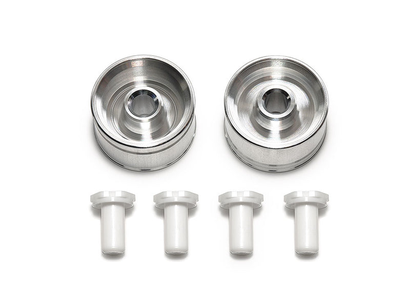 [95680] HG Aluminum Wheels for Small Diameter Narrow Tires (24 mm) (Reversible, 2 pcs.)