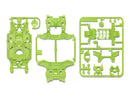 [95702] MS Chassis Set Yellow-Green Mini 4WD Station