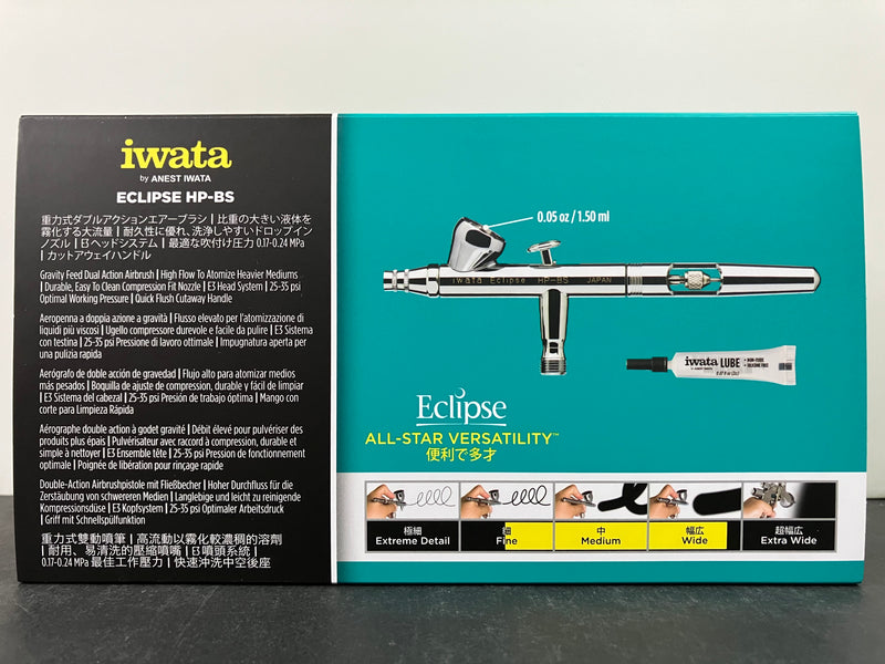 Eclipse HP-BS Gravity Feed 0.35 mm Dual Action Airbrush