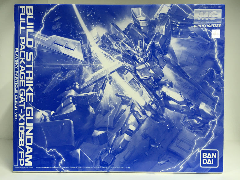 MG 1/100 Build Strike Gundam Full Package Build Fighter Sei Iori Custom Made Mobile Suit GAT-X105B/FP Plavsky Particle Clear Version