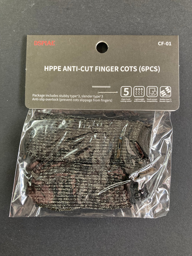 HPPE Anti-Cut Finger Cots ( 6 pcs.) 防割指套 CF-01
