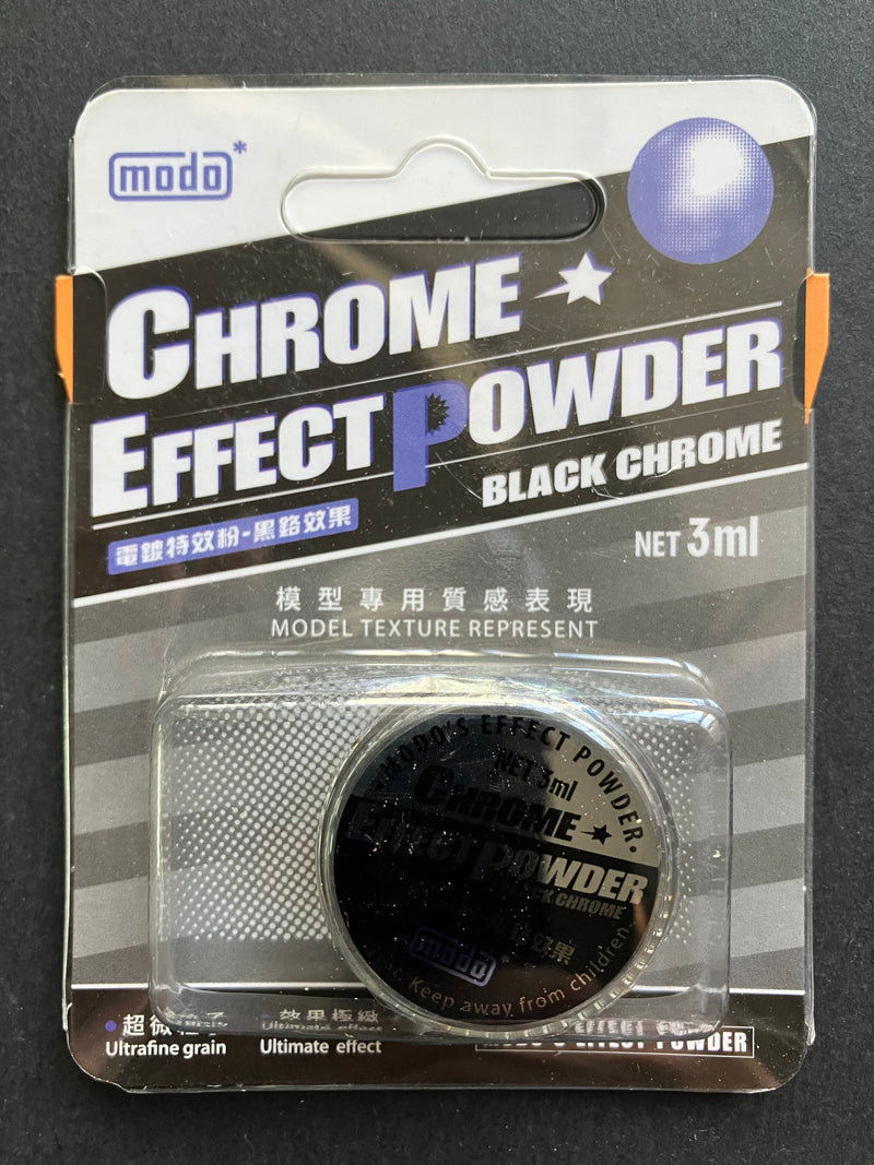 Chrome Effect Powder (Black Chrome) 3 ml - 電鍍特效粉 (黑鉻效果)