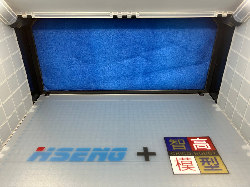 Foldable Spray Booth Single Fan with LED Kit Signature Black Version E420 Kustom [改]