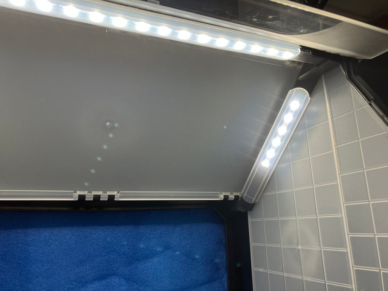 Foldable Spray Booth Single Fan with LED Kit Signature Black Version E420 Kustom [改]