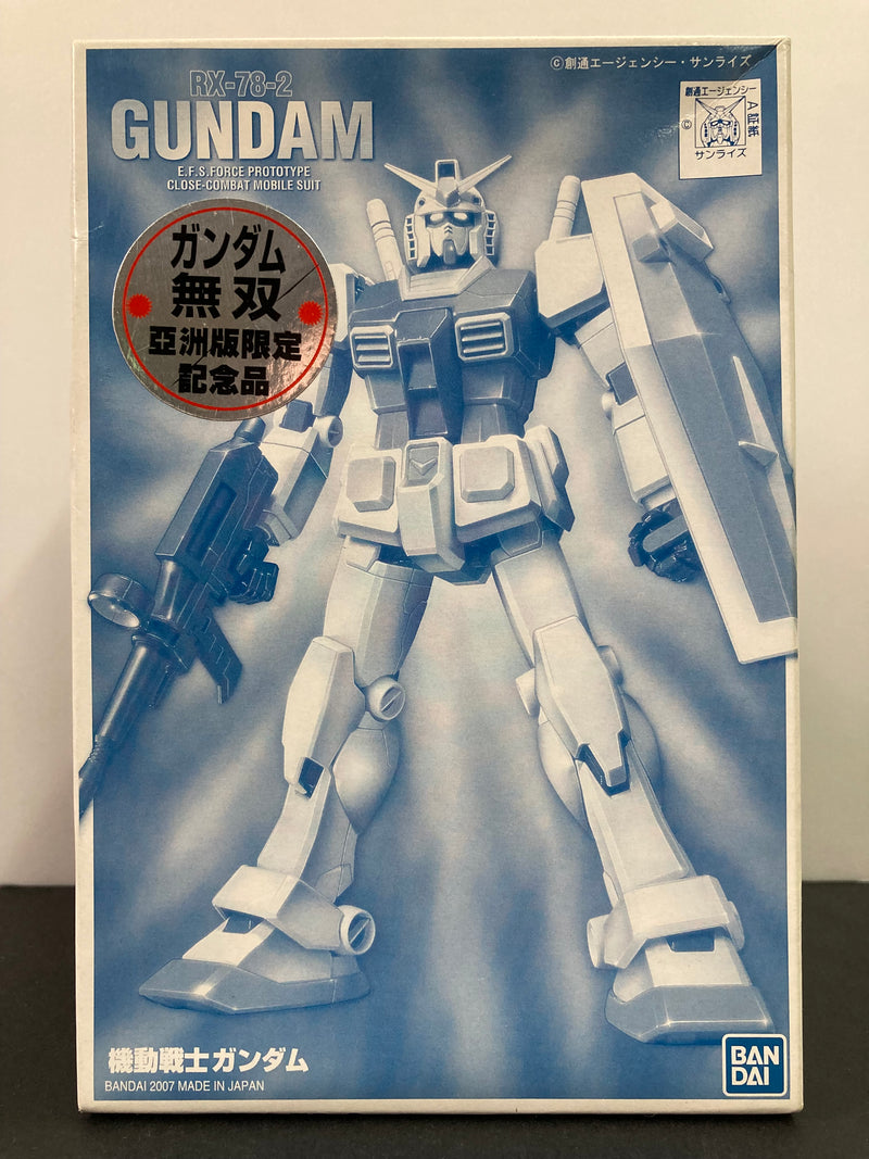 FG 1/144 RX-78-2 Gundam Clear Color Version E.F.S. Force Prototype Close-Combat Mobile Suit 2007 Gundam Musou Asia Version Debut Special Version