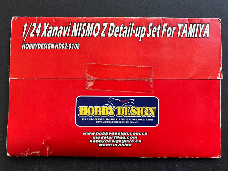 Hobby Design - 1/24 Scale Detail-Up Parts Set for JGTC Xanavi Nismo Z (HD02-0108)