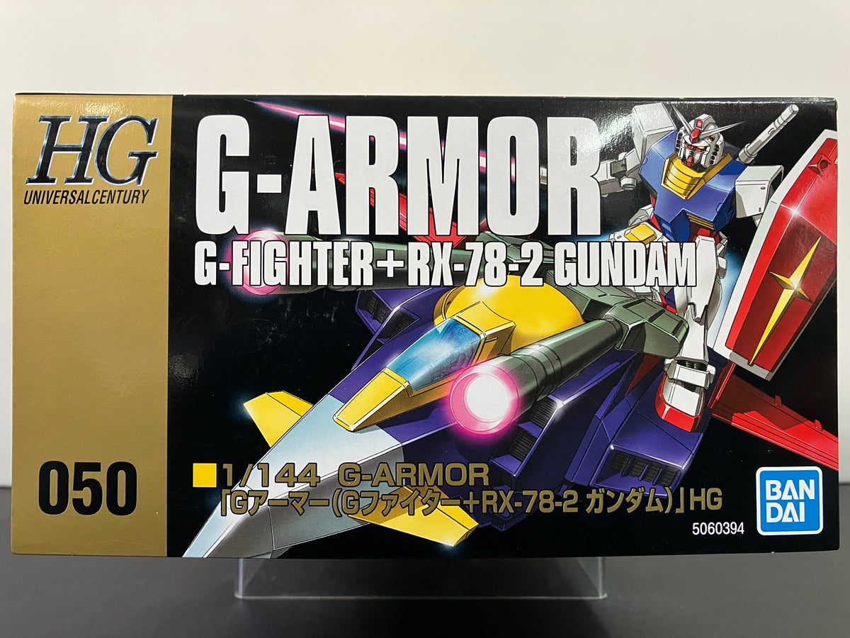 HGUC 1/144 No. 050 G-Armor G-Fighter + RX-78-2 Gundam E.F.S.F. Prototy