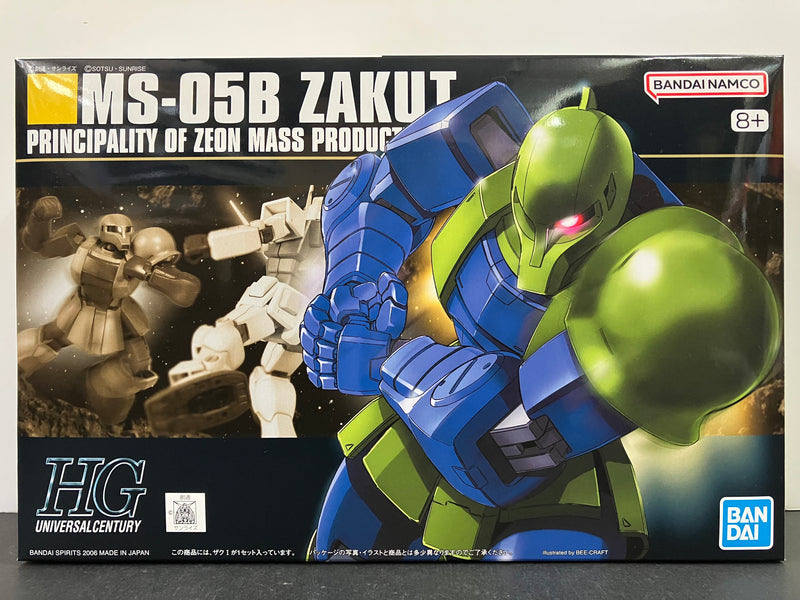 HGUC 1/144 No. 064 MS-05B Zaku I Principality of Zeon Mass Productive Mobile Suit [渣古 I]