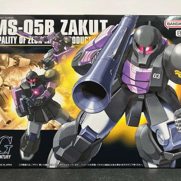 HGUC 1/144 No. 068 MS-05B Zaku I (Black Tri-Stars Ver