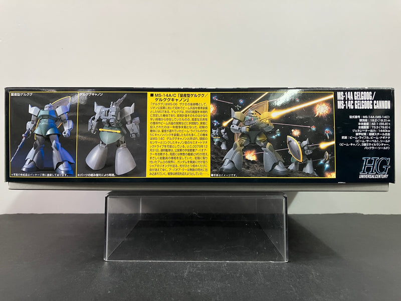 HGUC 1/144 No. 076 MS-14A Gelgoog / MS-14C Gelgoog Cannon Principality of Zeon Productive Mobile Suit [重炮型格魯古古]