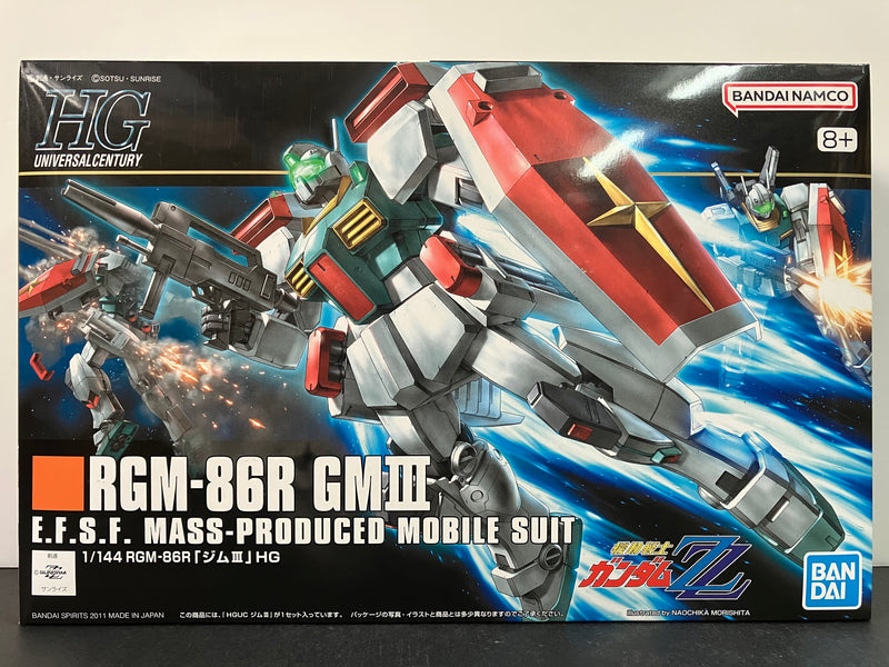 HGUC 1/144 No. 126 RGM-86R GM III E.F.S.F. Mass-Produced Mobile Suit [吉姆 III]