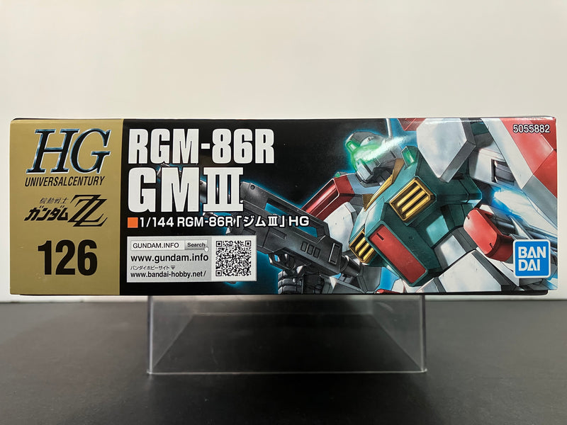 HGUC 1/144 No. 126 RGM-86R GM III E.F.S.F. Mass-Produced Mobile Suit [吉姆 III]