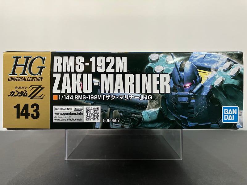 HGUC 1/144 No. 143 RMS-192M Zaku-Mariner Neo Zeon Amphibious Mobile Suit [渣古 - 水中型]