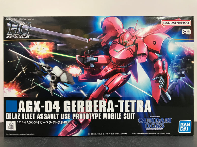 HGUC 1/144 No. 159 AGX-04 Gerbera-Tetra Delaz Fleet Assault Use Prototype Mobile Suit [加貝拉．迪特]