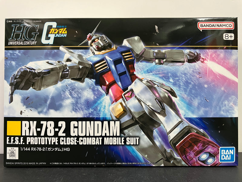 HGUC 1/144 No. 191 RX-78-2 Gundam E.F.S.F. Prototype Close-Combat Mobile Suit [RX-78-2 高達 - Revive]