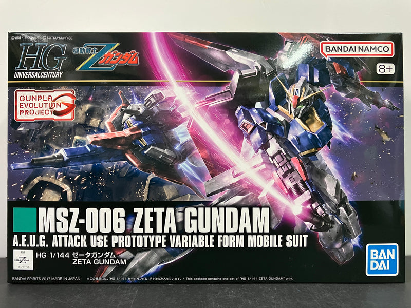 HGUC 1/144 No. 203 MSZ-006 Zeta Gundam A.E.U.G. Attack Use Prototype Variable Form Mobile Suit [Zeta 高達]