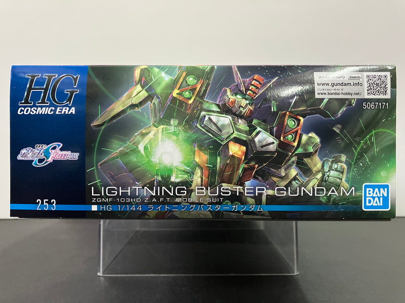 HGUC 1/144 No. 253 Lightning Buster Gundam ZGMF-103HD Z.A.F.T. Mobile Suit [電光暴風高達]