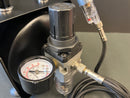Single Cylinder Compressor with 1.0 Litre Air Tank & Heavy Duty Diaphragm Filter Regulator AS18-TB Kustom [改]
