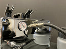 Portable Mini Compressor with 0.3 mm Dual Action Airbrush Signature Black Version HS-317DCKF [Battery Operated]