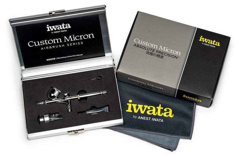 Custom Micron CM-C Gravity Feed 0.23 mm Dual Action Airbrush [新包裝]