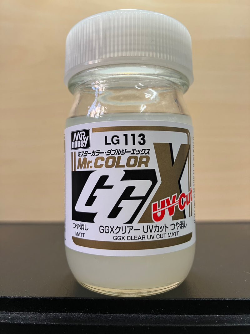 Mr. Color GGX Clear UV Cut 透明光油/保護漆 (60 ml) LG112 & LG113