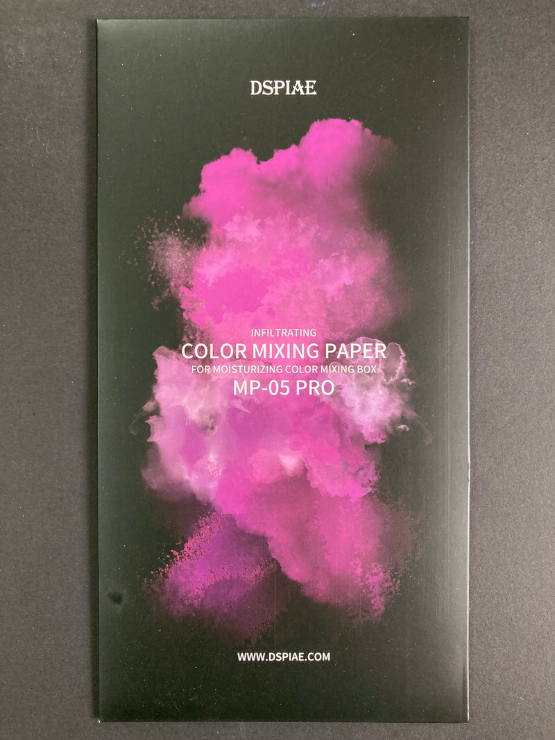 Infiltrating Color Mixing Paper for Moisturizing Color-mixing Box (50 pcs.) 保濕盒專用調色紙 (不聚珠) (50張) MP-05 PRO