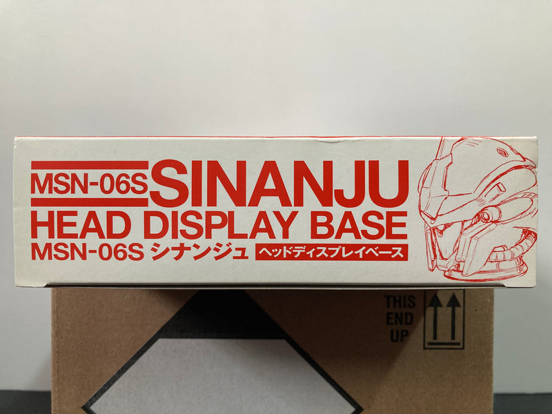 1/48 Scale Sinanju MSN-06S Head Display Base - 2011 January Gundam Ace Exclusive Version