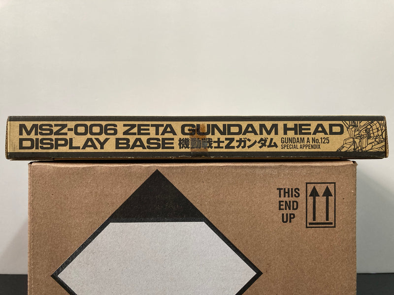 1/48 Scale MSZ-006 Zeta Gundam Head Display Base - 2013 January Gundam Ace Exclusive Version
