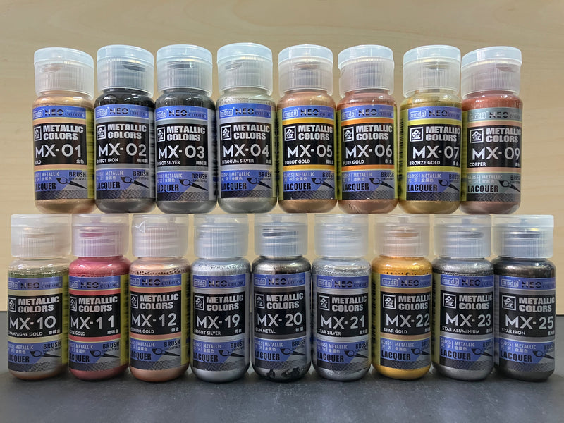 MX Series - Metallic Colors Neo 金屬色系列 [第二代] (30 ml)