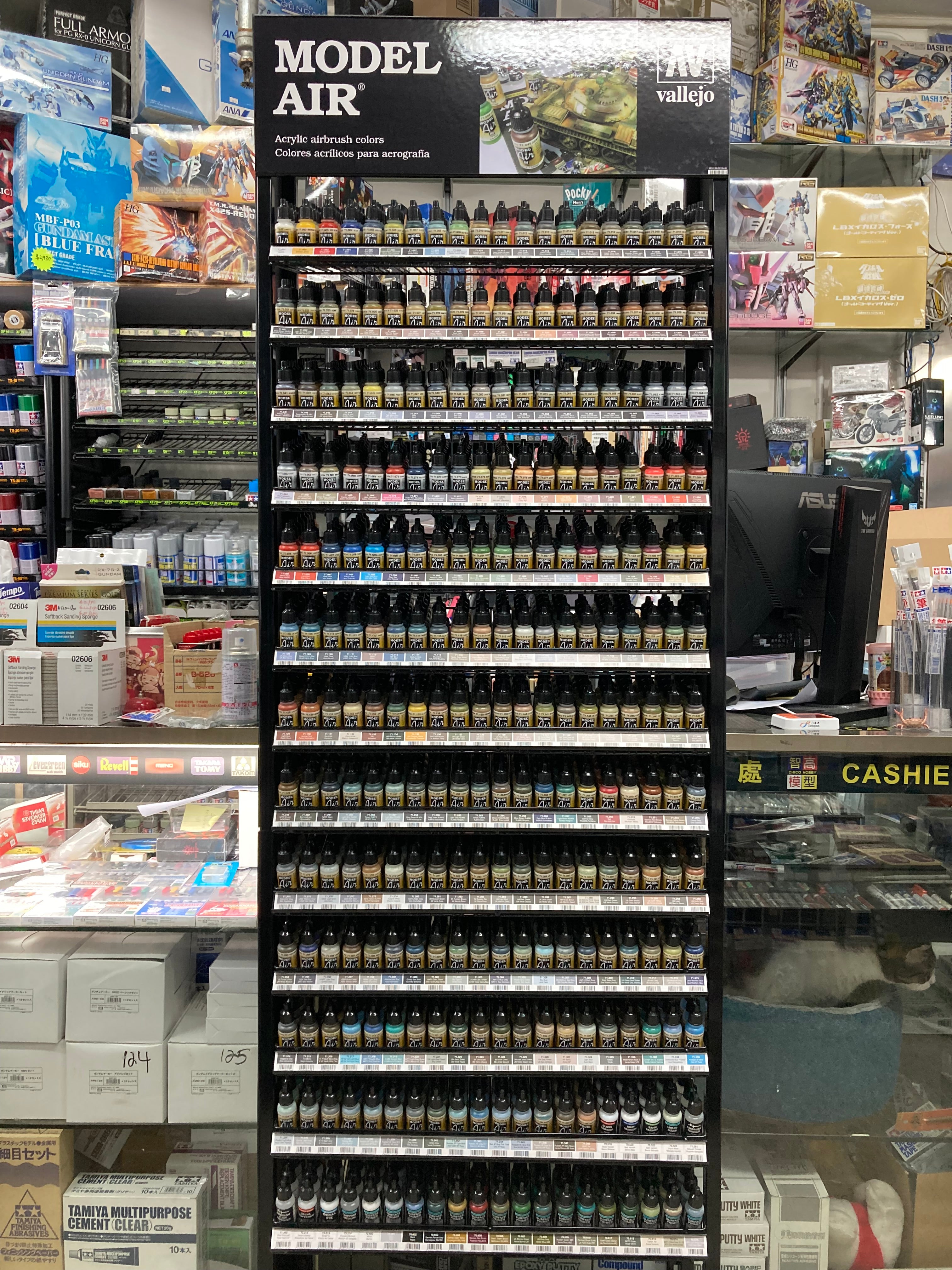 Model Air Colors, Surface Primer, Mediums & Auxiliaries - 模型噴塗色彩, 表面底漆