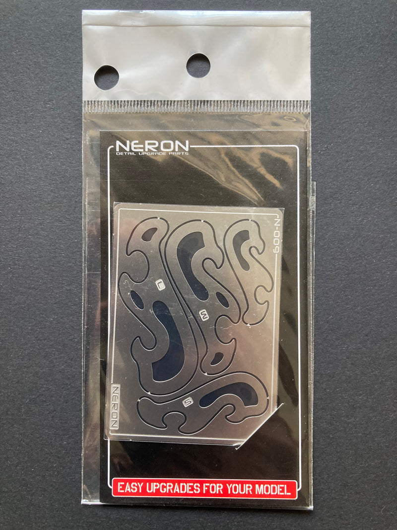 Neron Photo-Etched French Curve 3 - 蝕刻片 刻線用雲形板定規 3 N-009