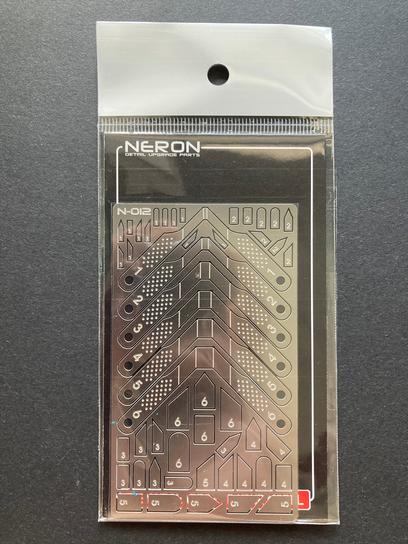 Neron Photo-Etched Spin Blades & Pivot Holes Details - 蝕刻片 精密型打磨治具 N-012