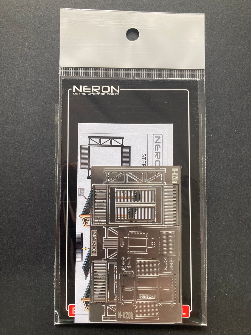 Neron Photo-Etched Diorama Series: Storage Racks -  蝕刻片場景系列: 儲物架 N-020
