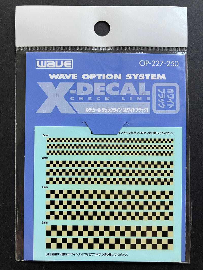 X-Decal Check Line OP-227