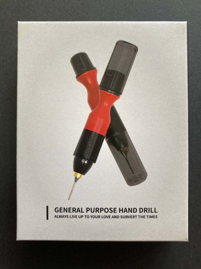 3.175 mm General Purpose Hand Drill with Tungsten Steel Drill Bits Set 精密通用手鑽連鎢鋼鑽頭套裝 PT-HD