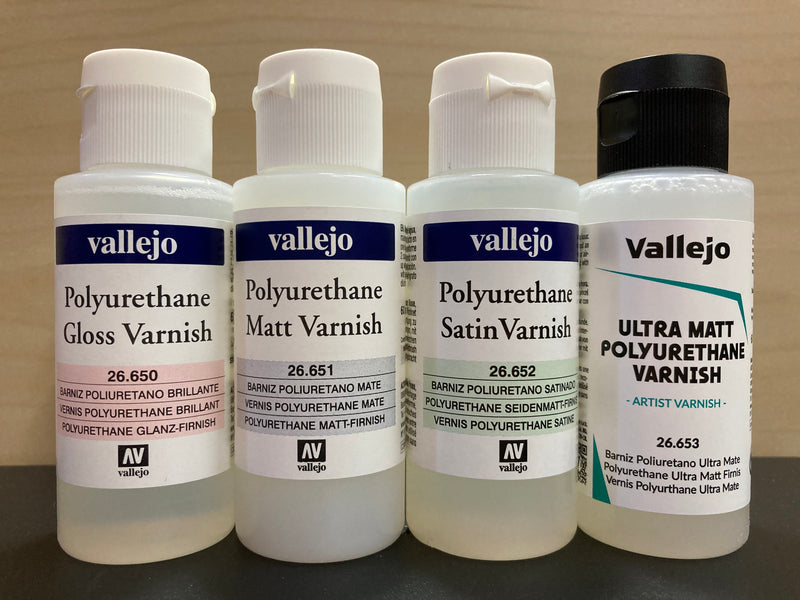 Polyurethane Varnish - 水性聚氨酯透明保護漆 [防刮/抗UV] 60 ml