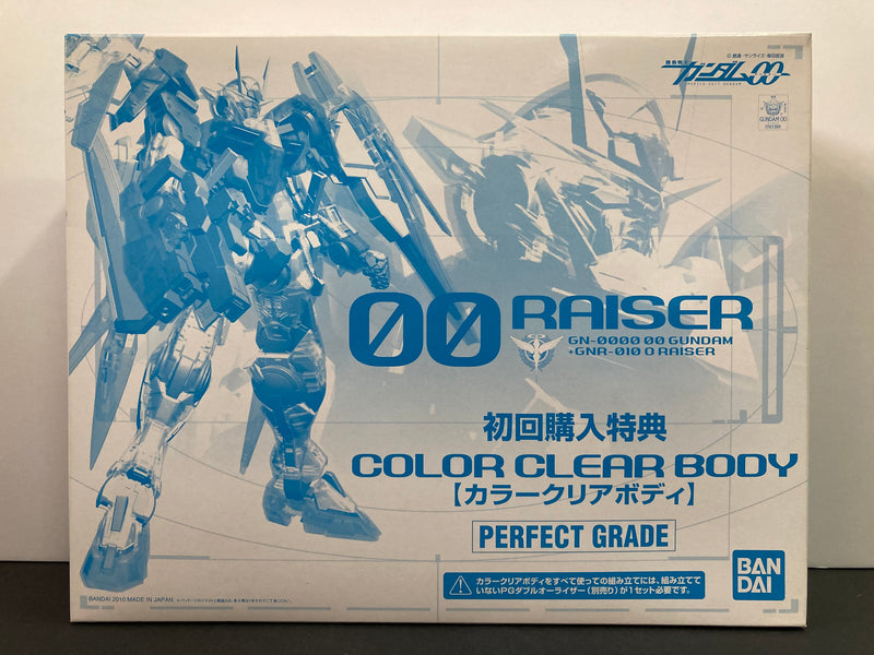 PG 1/60 Clear Color Body Parts for 00 Raiser GN-0000 00 Gundam + GNR-010 0 Raiser