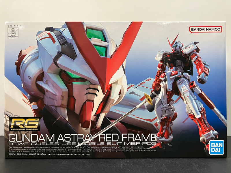 RG 1/144 No. 19 Gundam Astray Red Frame Lowe Guele's Use Mobile Suit MBF-P02 [迷惘高達 - 紅色機]