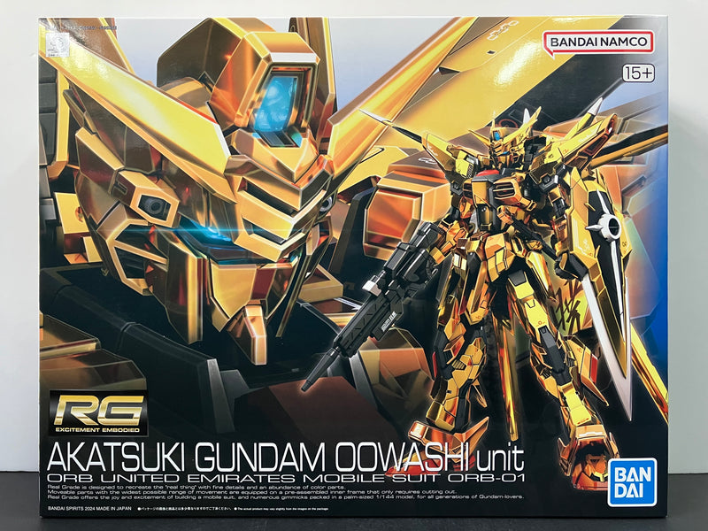 RG 1/144 No. 41 Akasuki Gundam Oowashi Unit ORB United Emirates Mobile Suit ORB-01 [曉高達大鷲裝備]