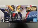 RG 1/144 No. 42 Shining Gundam Domon Kasshu's Use Mobile Suit Fighter GF13-017NJ [閃光高達 - 國際/海外印刷版本]