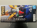 RG 1/144 No. 42 Shining Gundam Domon Kasshu's Use Mobile Suit Fighter GF13-017NJ [閃光高達 - 國際/海外印刷版本]